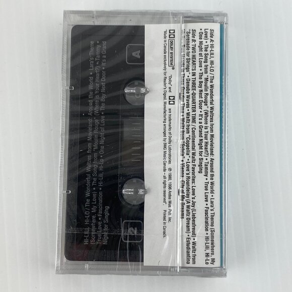 Readers Digest Vintage Cassette Tape Worlds Best Loved Waltzes # 2 Sealed New - Picture 4 of 5